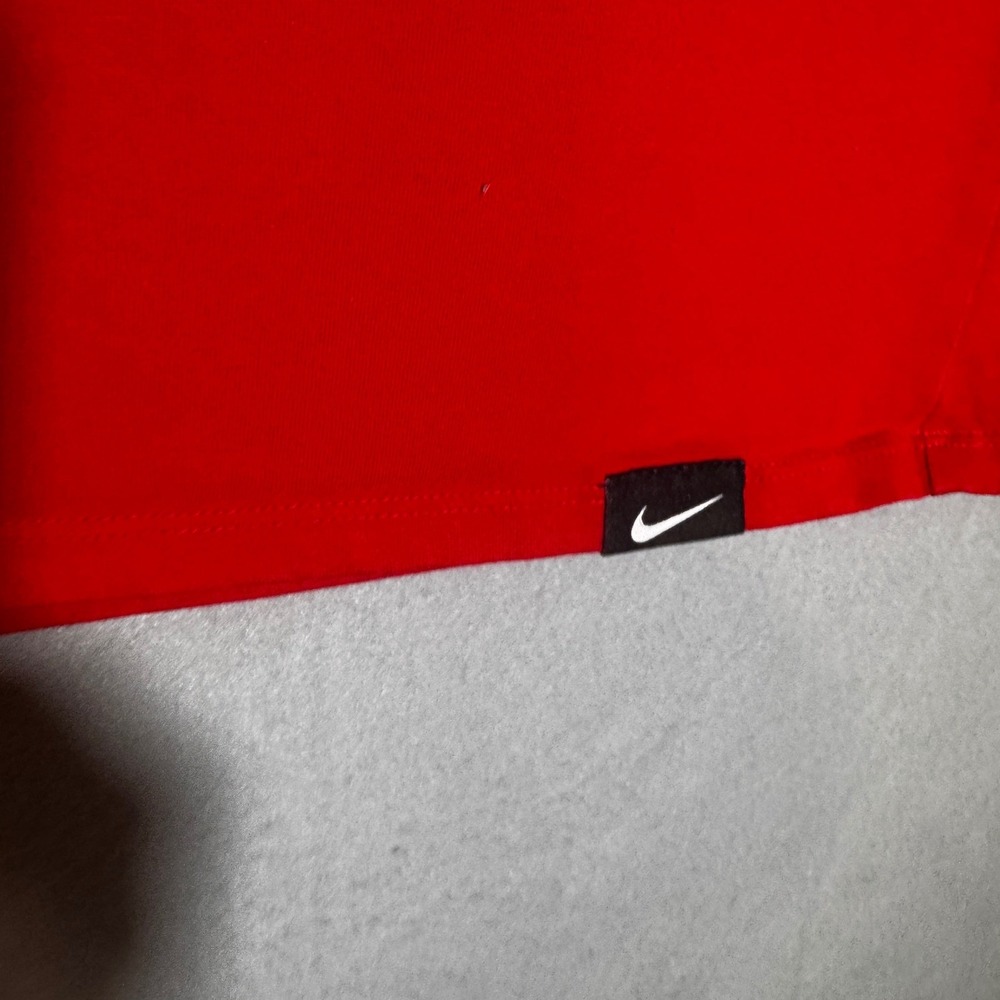 Nike LeBron James Lion Graphic Dri-FIT T-Shirt Mens XXL Red Athletic Cut Tee - Picture 4 of 7